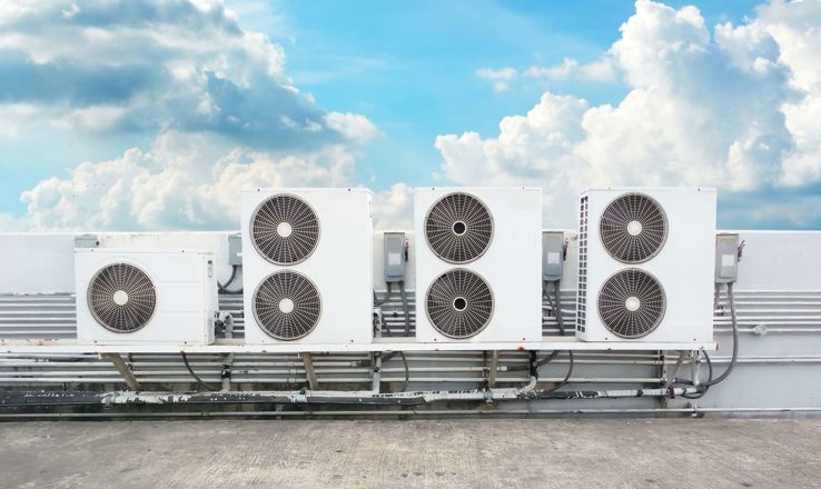 Air Conditioning Units on a roof