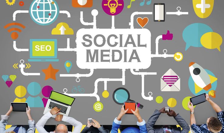 social media profiles