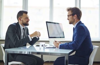 Job Candidate Being Interviewed