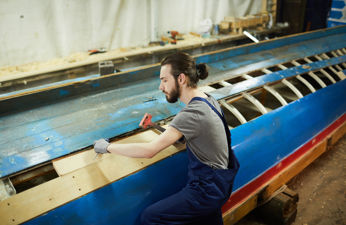 Career as a ship carpenter