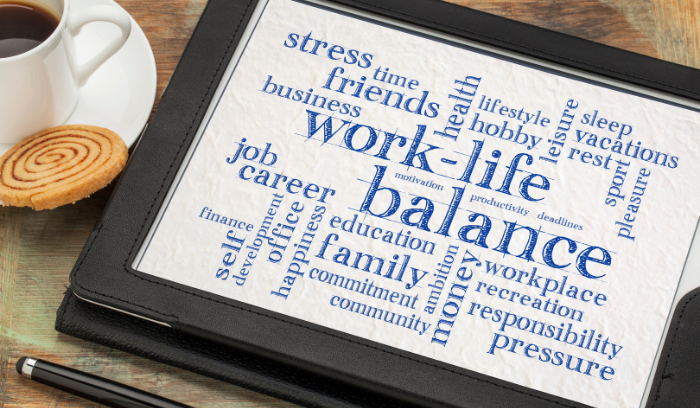 work life balance tablet