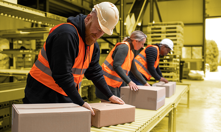 Working In A Manufacturing Warehouse